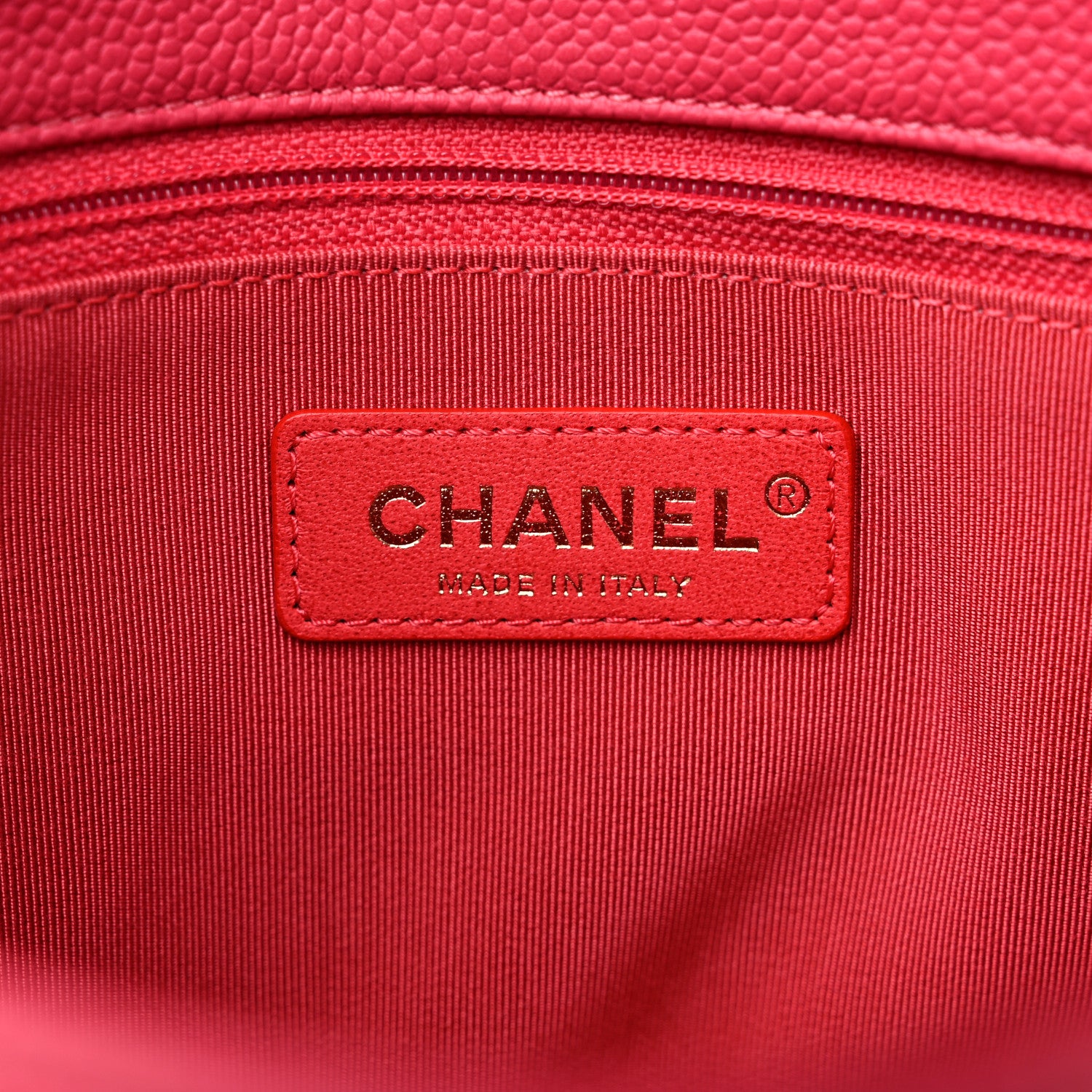 Chanel Caviar Quilted City Walk Flap Coral 6 of 9