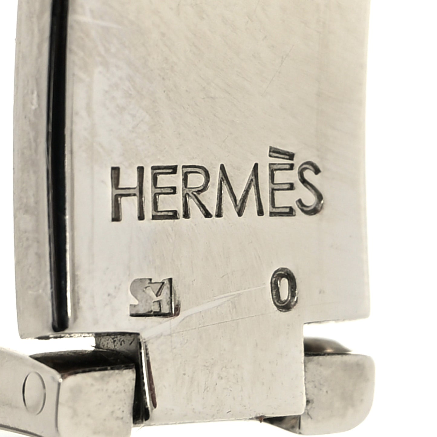Enamel Narrow Clic Clac H Bracelet PM Black