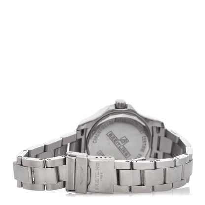 Breitling Stainless Steel 33mm Colt Lady Quartz Watch Black A77388 4 of 5