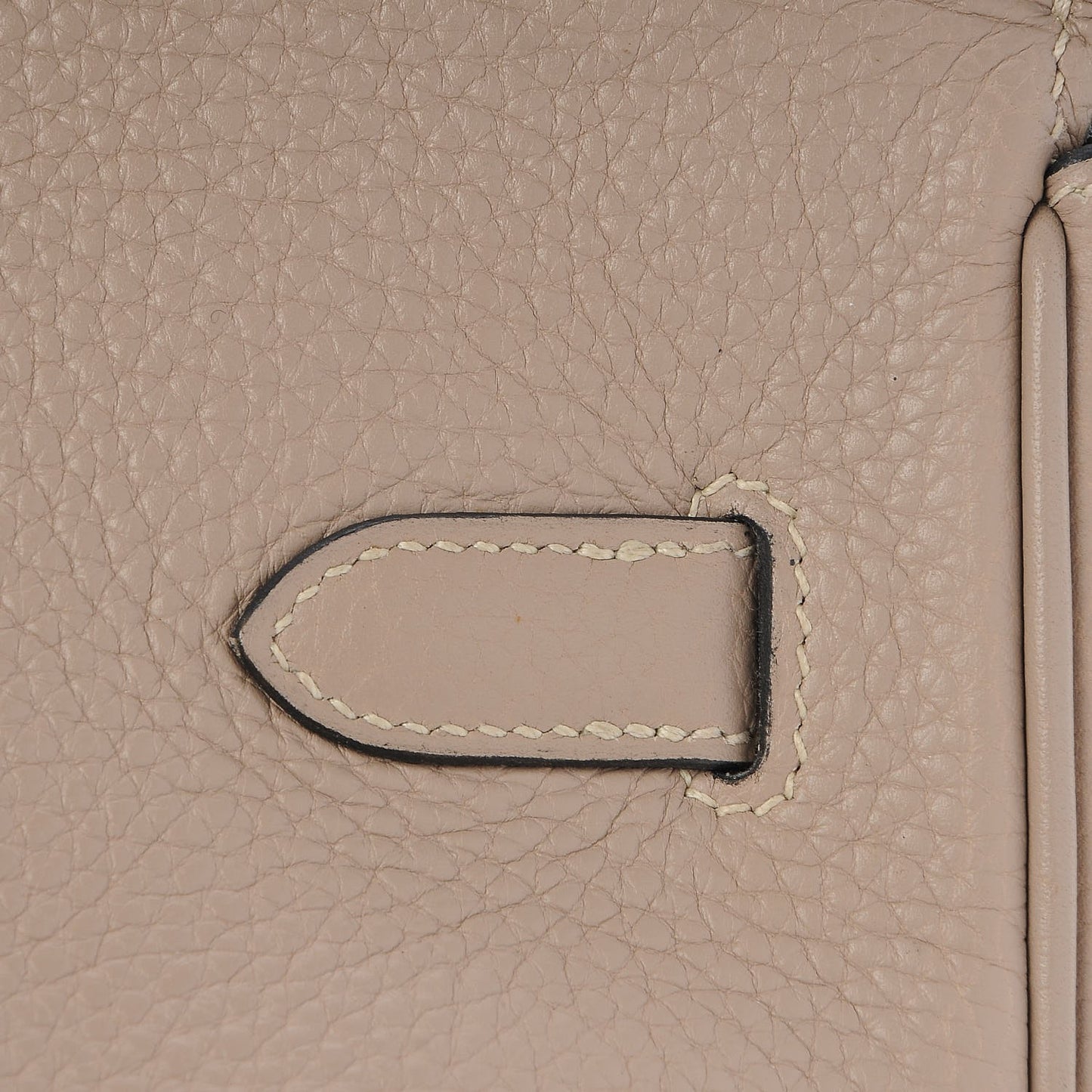Taurillon Clemence Birkin 35 Gris Tourterelle
