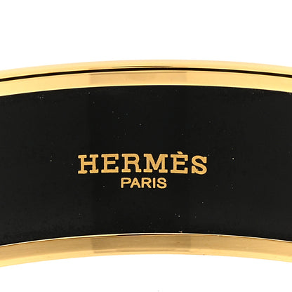 Hermes Enamel Printed Confettis D'Ex Libris Wide Bracelet 70 Multicolor 3 of 3