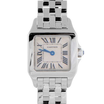 Cartier Stainless Steel 20mm Santos Demoiselle Quartz Watch 1 of 8