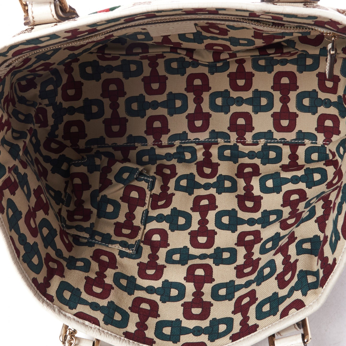 Monogram Medium Jolicoeur Tote White