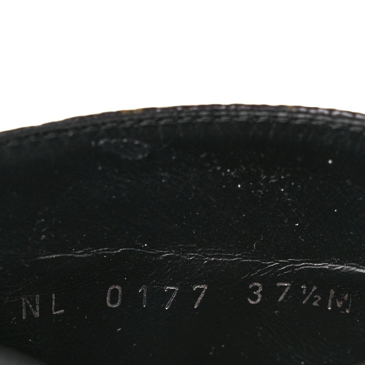 Louis Vuitton Calfskin Monogram Wonderland Flat Ranger Boots 37.5 Black 10 of 11