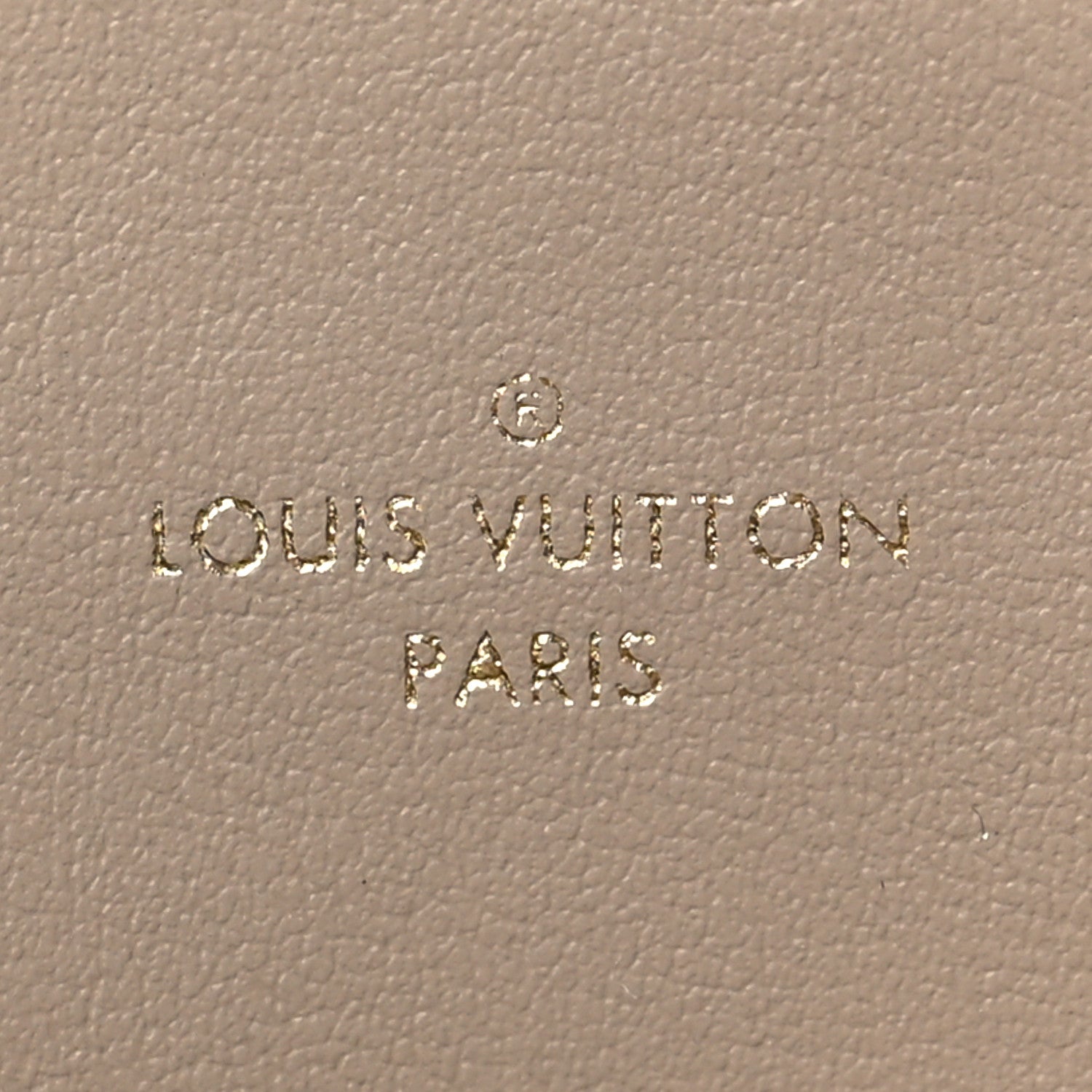 Louis Vuitton Empreinte Felicie Chain Wallet Zippered Insert Tourterelle 6 of 7