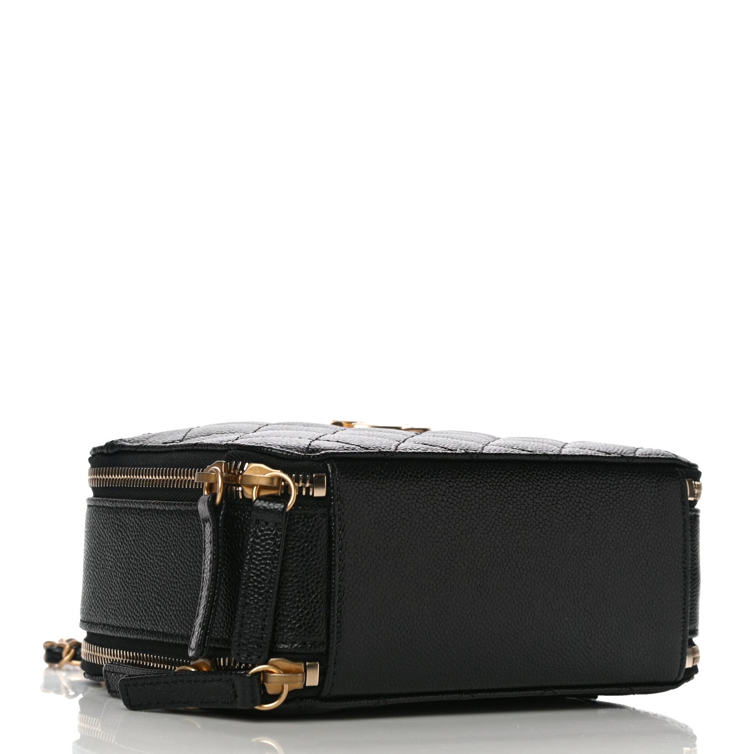 Chanel Caviar Quilted Small Pick Me Up Vanity Case Black 4 of 11