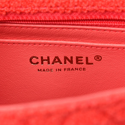 Chanel Tweed Quilted 2.55 Reissue Mini Flap Coral 7 of 13