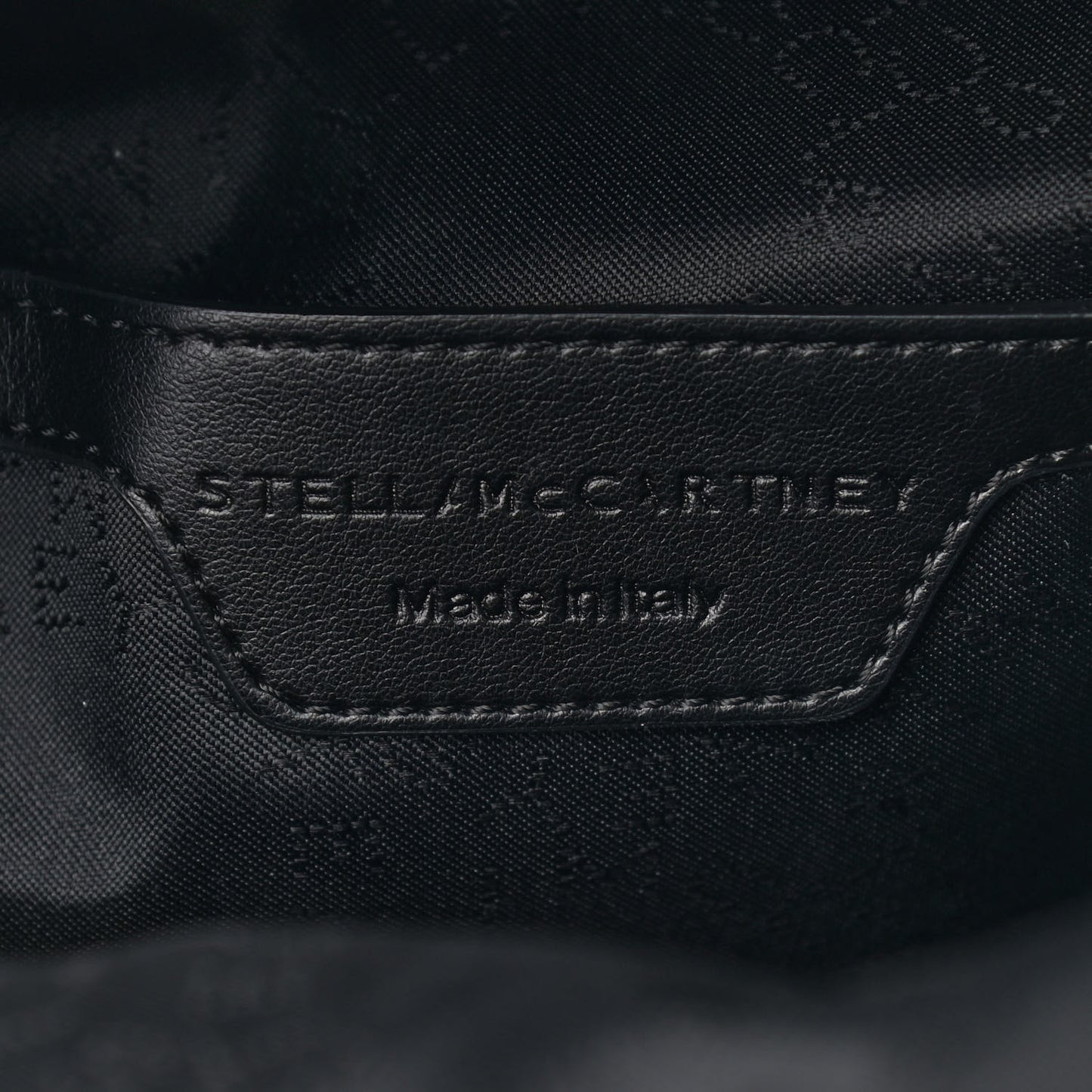 Velvet Mini Falabella GO Backpack Black
