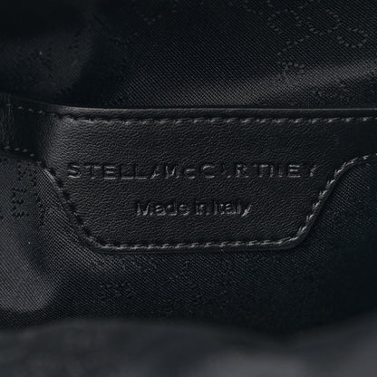 Stella McCartney Velvet Mini Falabella GO Backpack Black 6 of 10