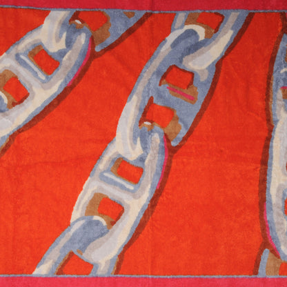 Hermes Terry Cotton Chaine D'Ancre Printed Beach Towel 1 of 6