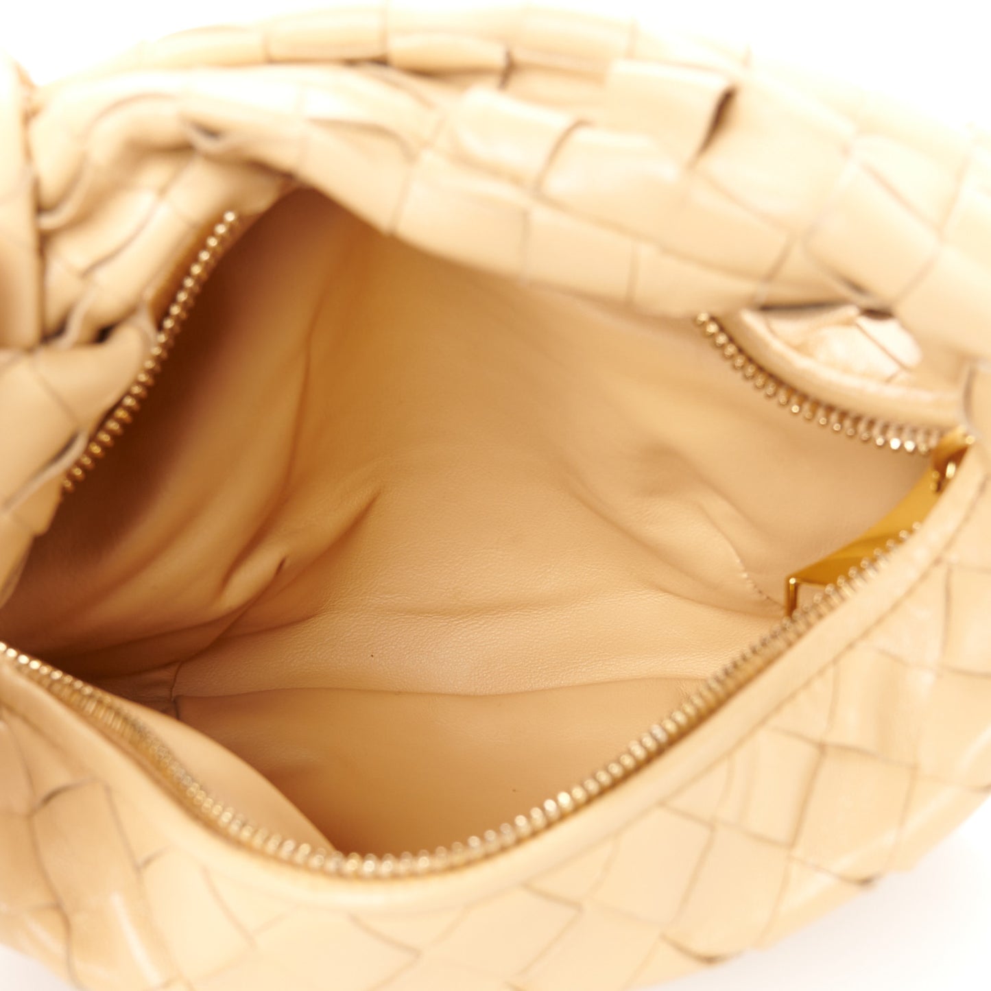 Nappa Intrecciato Mini Jodie Almond