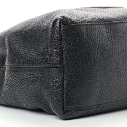 Gucci Pebbled Calfskin Medium Soho Chain Shoulder Bag Black 8 of 17
