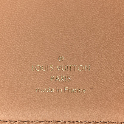 Louis Vuitton Lambskin Embossed Monogram Lou Coussin Wallet Camel 7 of 11