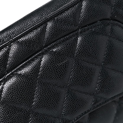 Chanel Caviar Quilted My Everything Wallet On Chain WOC Black 20 of 25