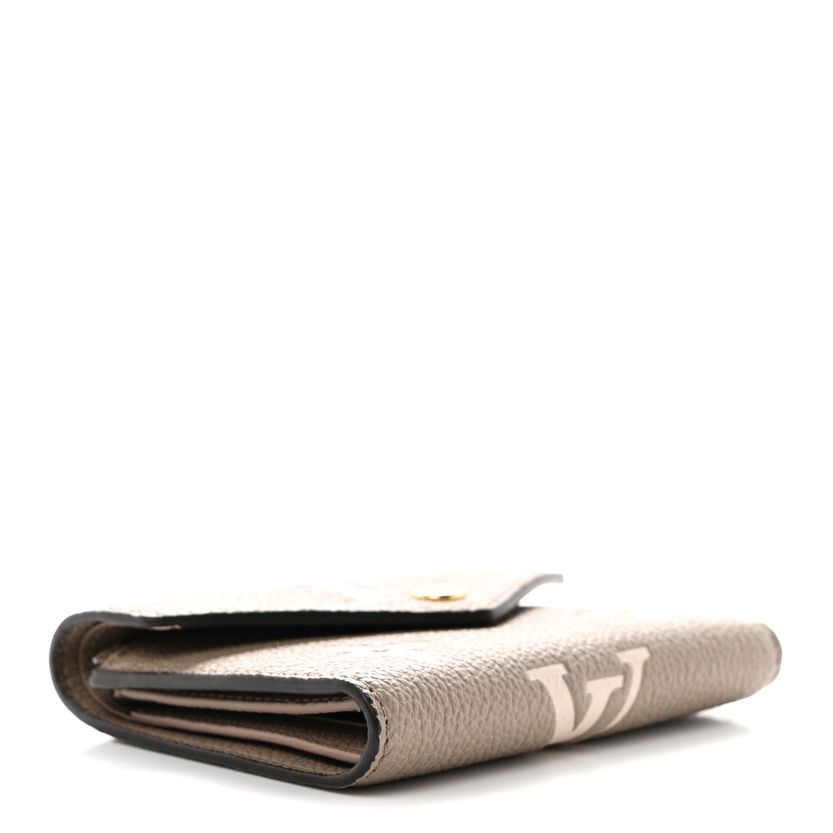 Empreinte Monogram Giant Victorine Wallet Tourterelle Creme