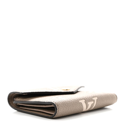 Louis Vuitton Empreinte Monogram Giant Victorine Wallet Tourterelle Creme 4 of 6
