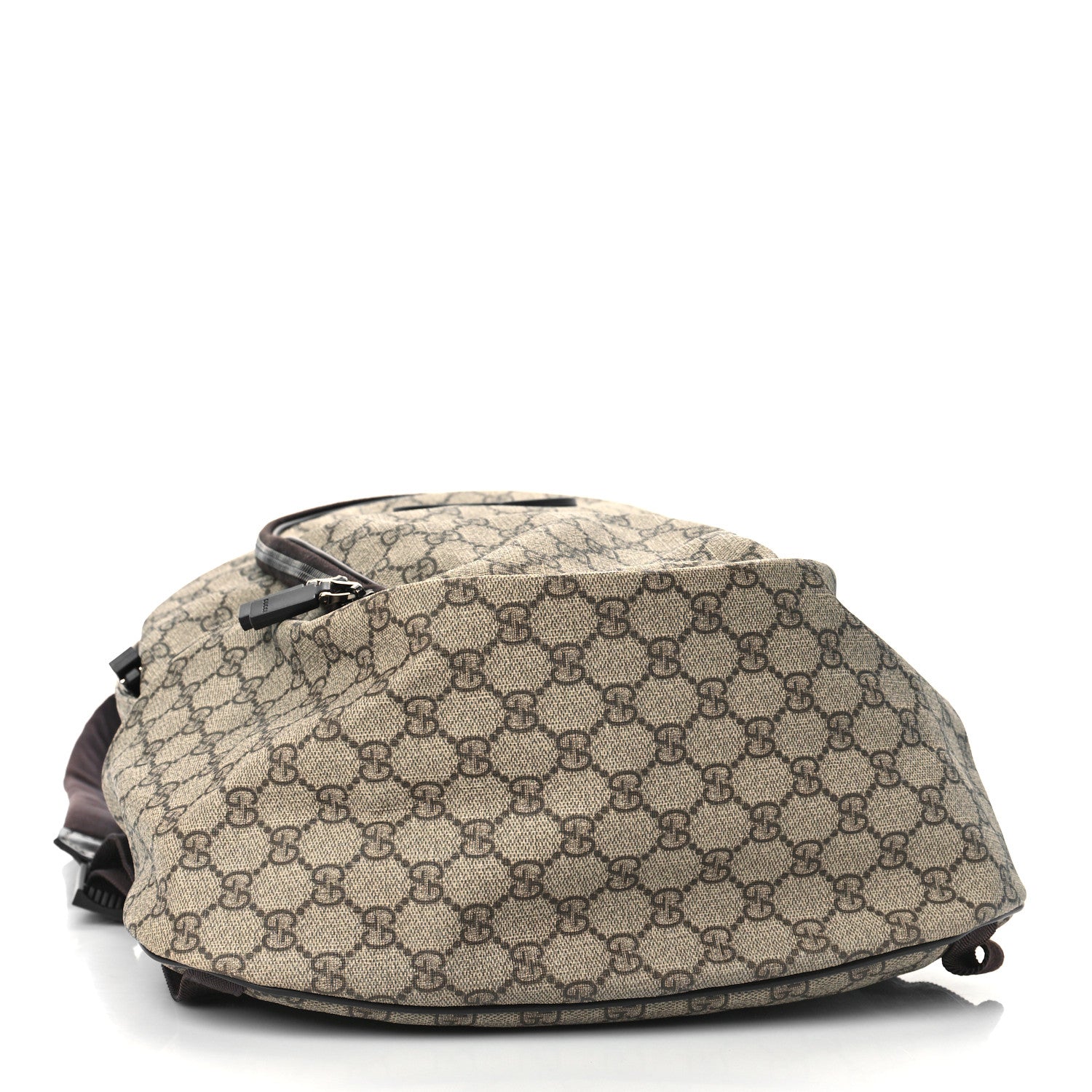 Gucci GG Plus Monogram Interlocking G Medium Backpack Dark Brown 4 of 9