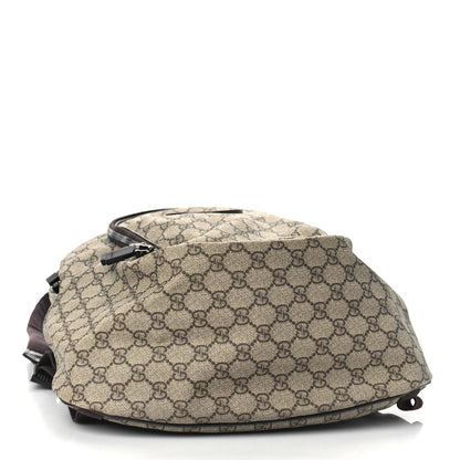 Gucci GG Plus Monogram Interlocking G Medium Backpack Dark Brown 4 of 9