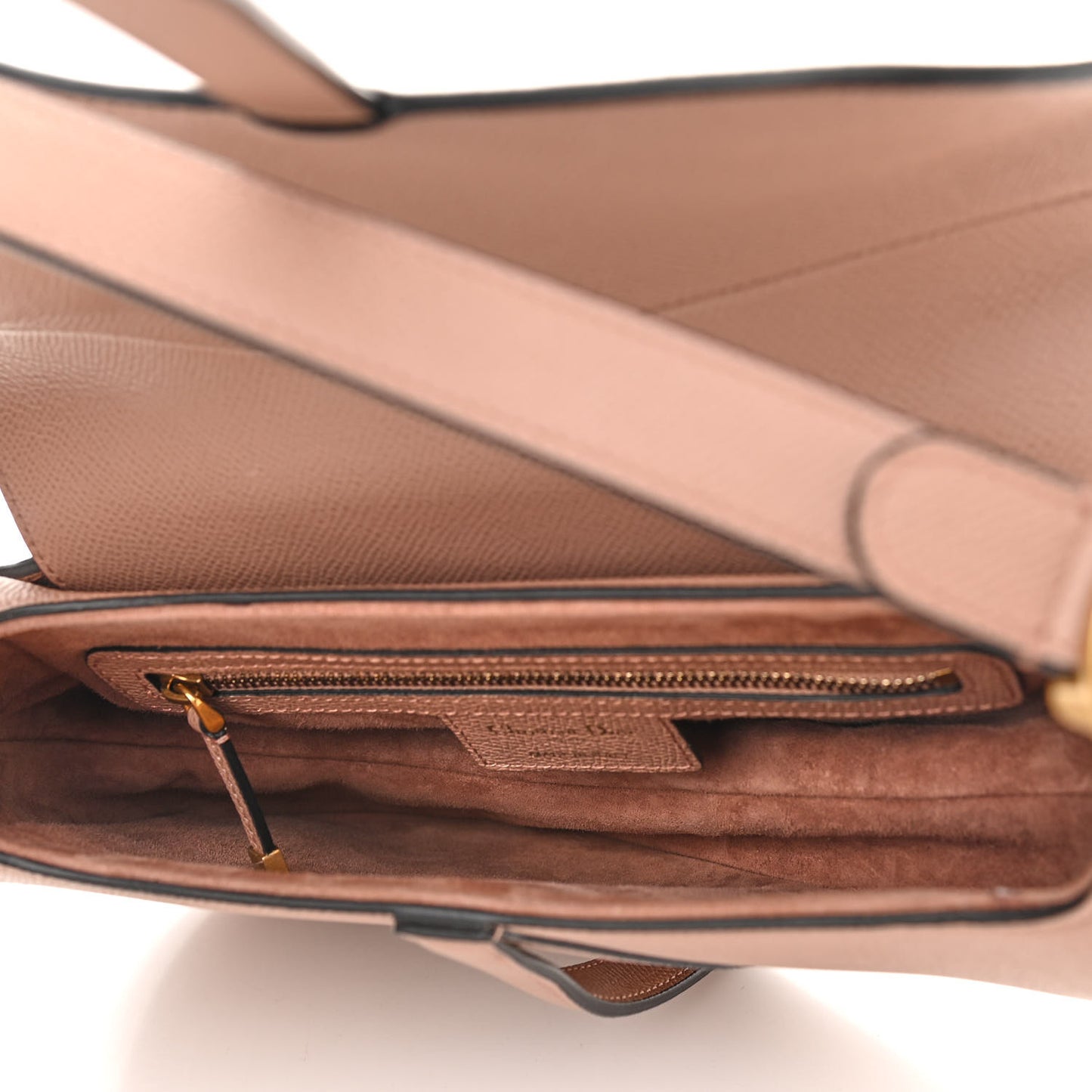 Grained Calfskin Saddle Bag Fard