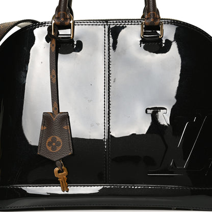 Louis Vuitton Patent Monogram Alma PM Black 9 of 12