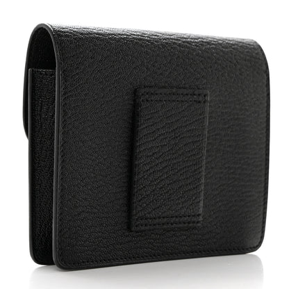Hermes Chevre Mysore Roulis Slim Wallet Black 5 of 9