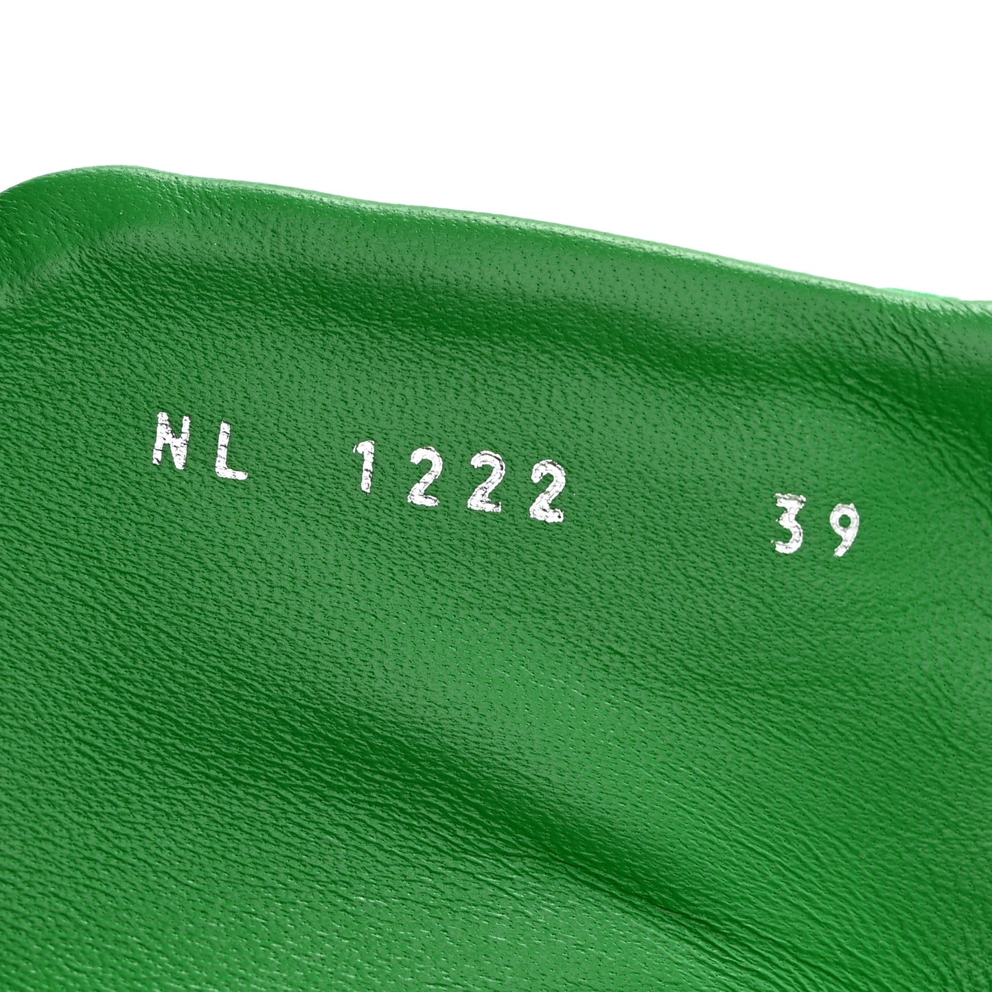 Technical Fabric Embossed Monogram Pool Pillow Comfort Mules 39 Green