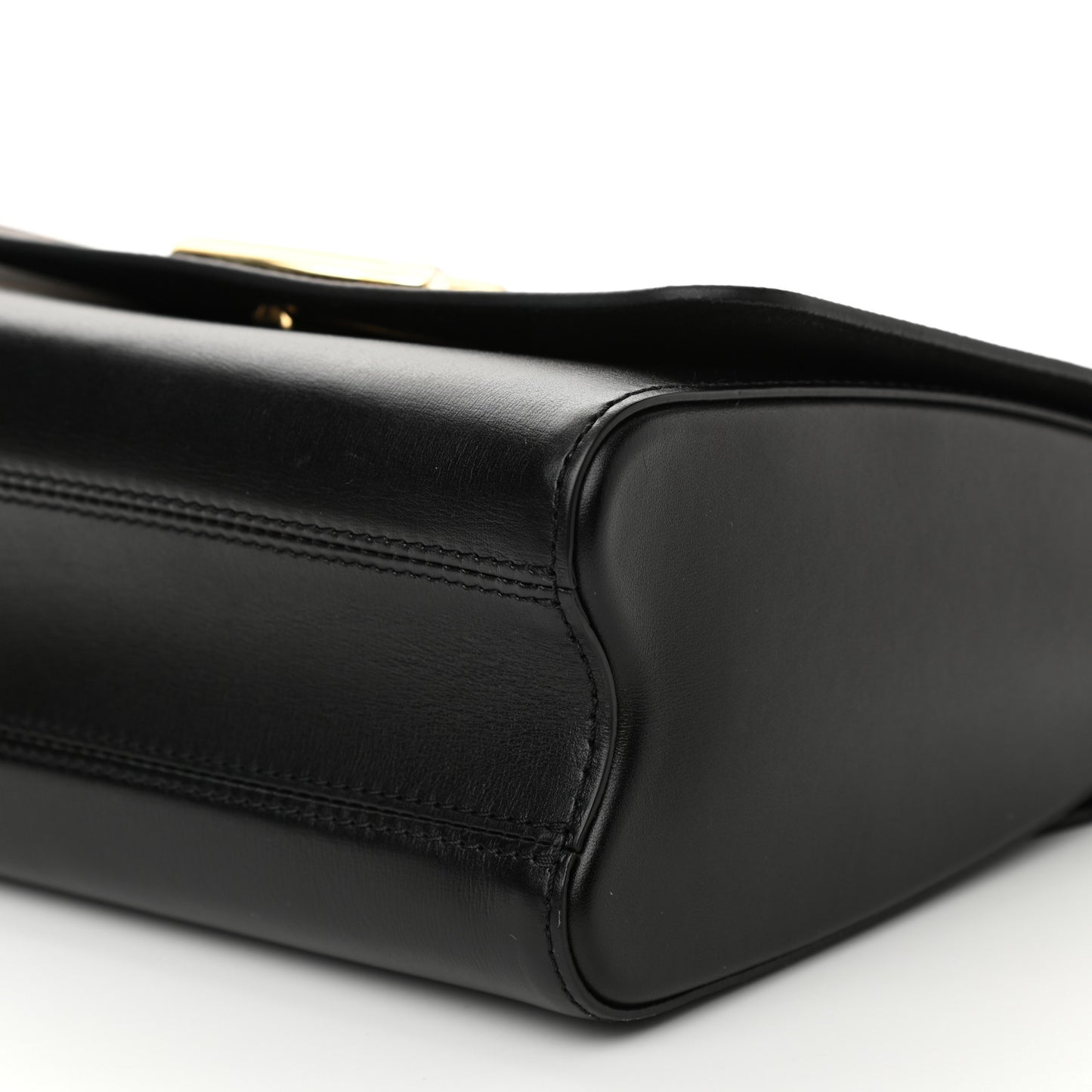 Calfskin Monogram Blossom Twist MM Black