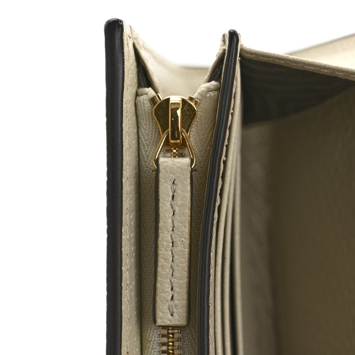 GG Supreme Monogram Flora Textured Calfskin Web Ophidia Card Case Wallet Beige Ebony Multicolor Mystic White