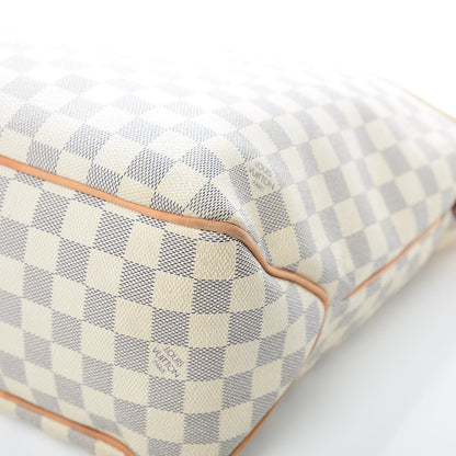 Louis Vuitton Damier Azur Delightful MM Rose Ballerine 15 of 17