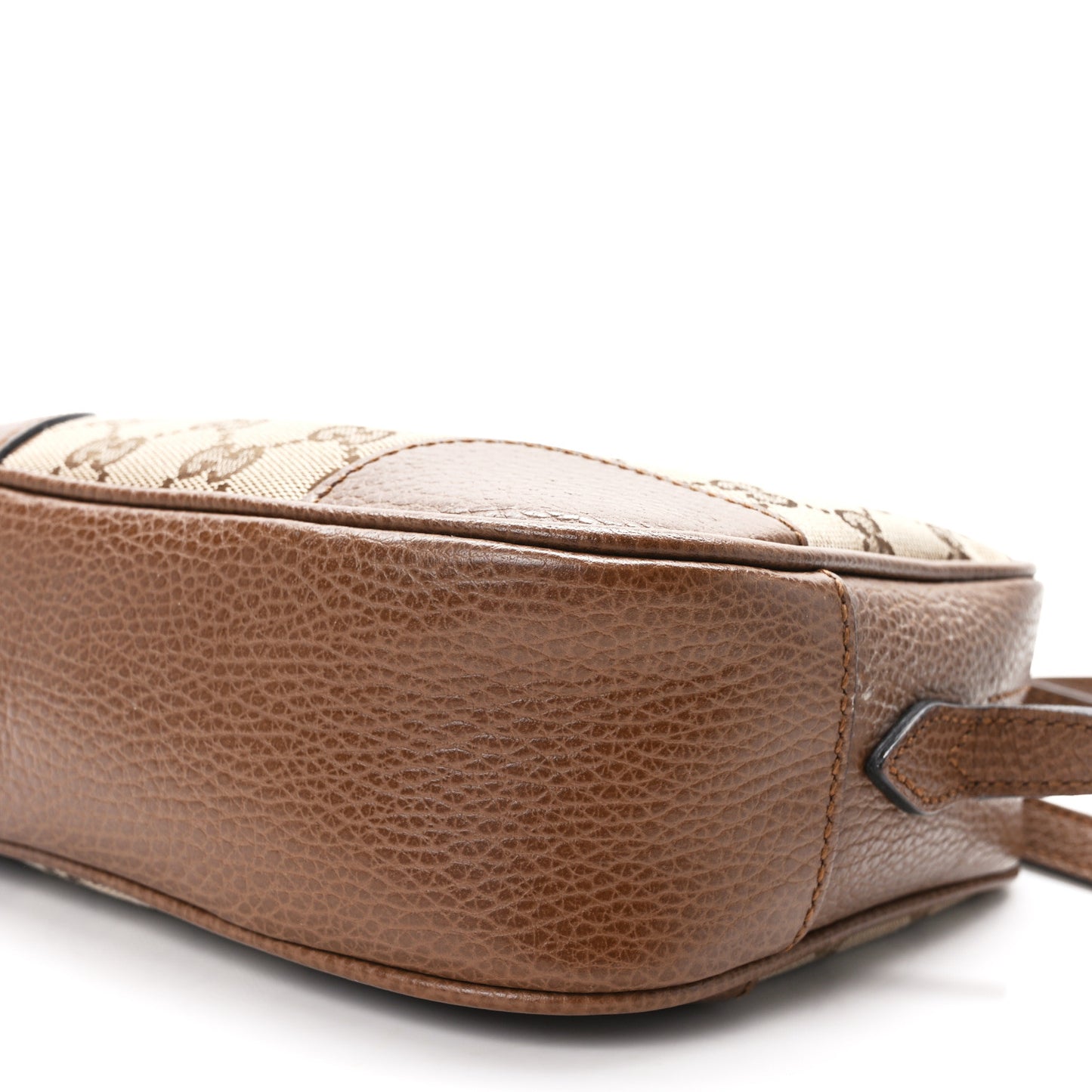 Monogram Mini Bree Messenger Bag Beige Tabacco
