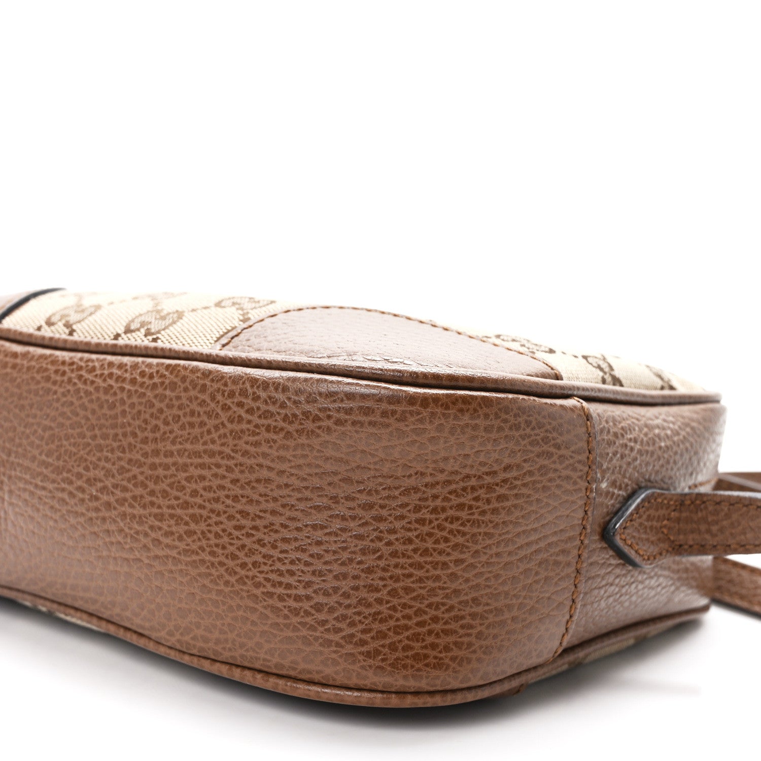 Gucci Monogram Mini Bree Messenger Bag Beige Tabacco 10 of 15