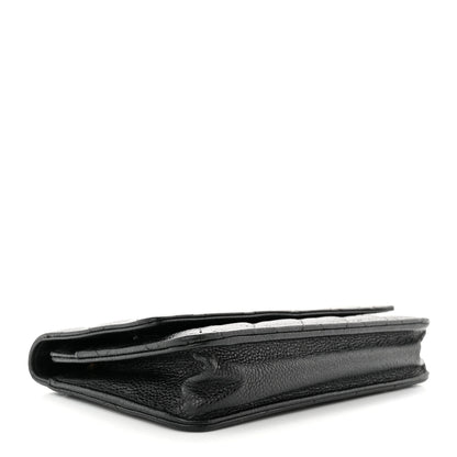 Chanel Caviar Quilted Wallet on Chain WOC Black 4 of 12