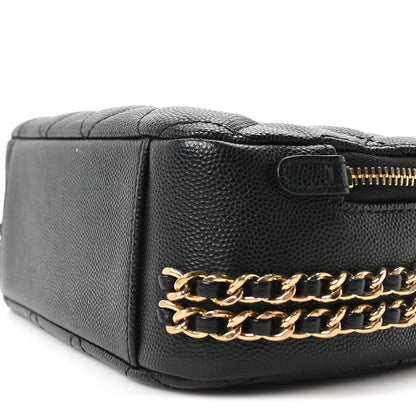 Chanel Caviar Quilted Mini CC You Camera Case Black 10 of 10