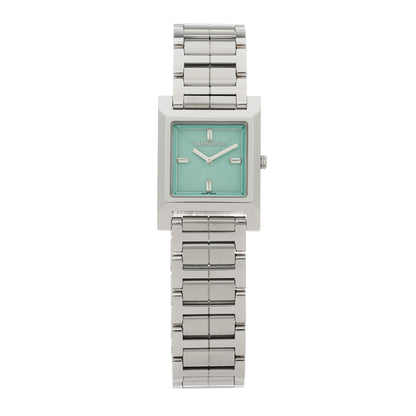 Tiffany Stainless Steel Diamond 22mm 1837 Makers Square Quartz Watch Tiffany Blue 1 of 5