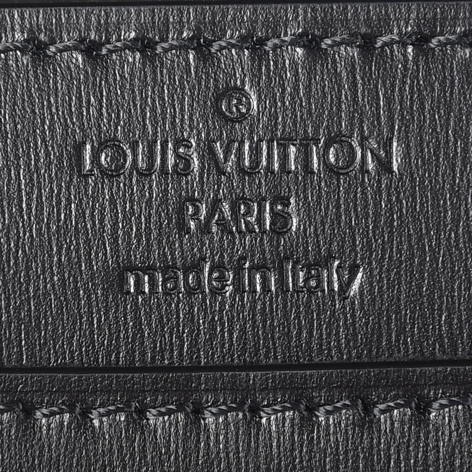 Louis Vuitton Calfskin Swarovski Louise EW Clutch Black 6 of 7