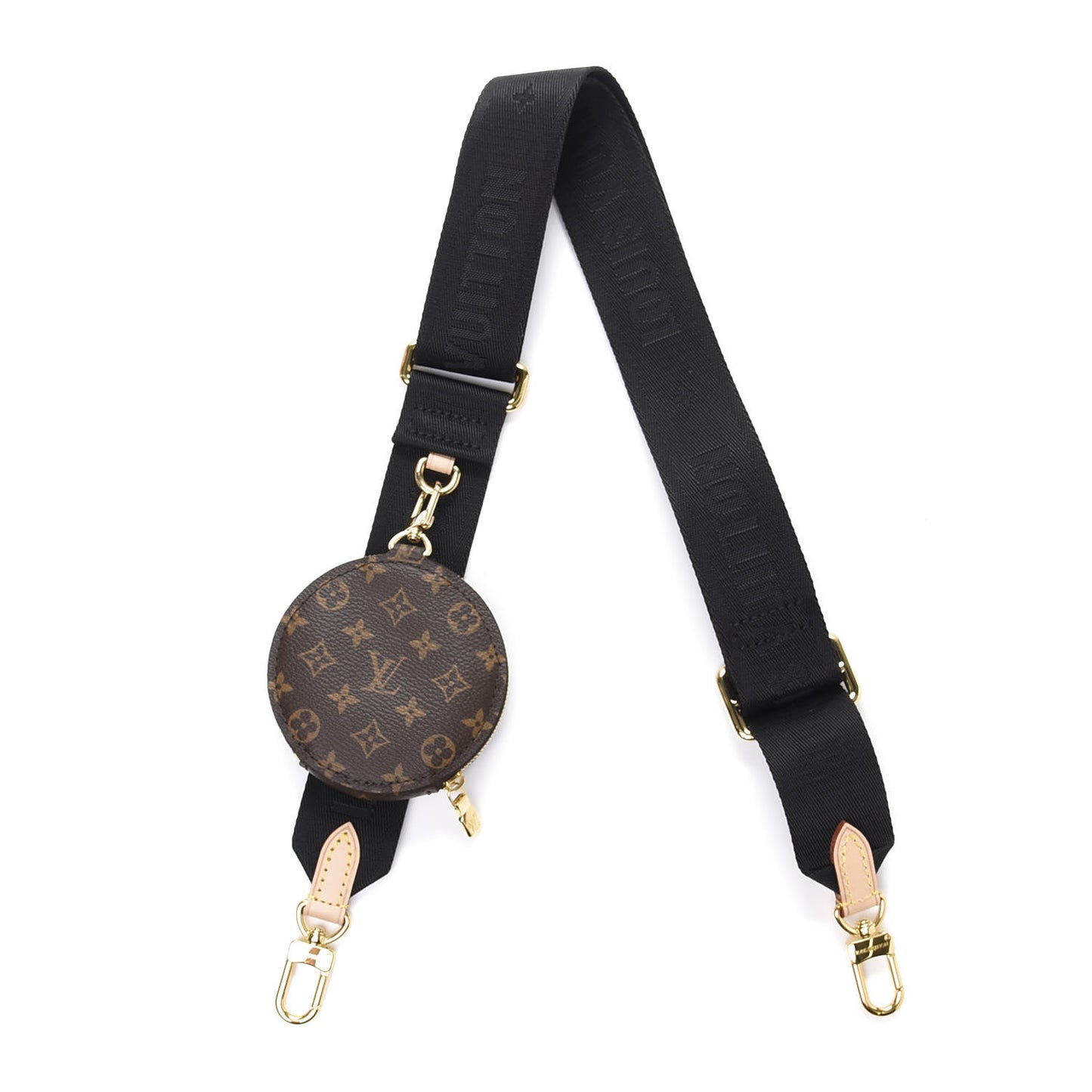 Monogram Multi Pochette Accessories Bandouliere Shoulder Strap Kaki