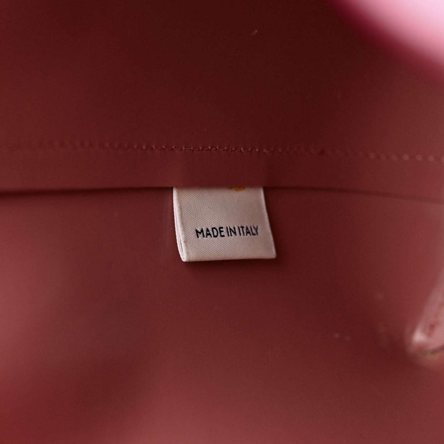 Saffiano Mini Mini Bucket Bag Dark Pink