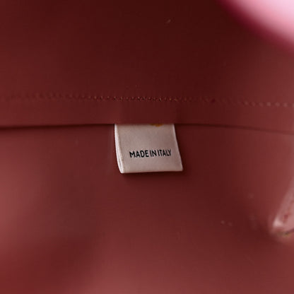 Mansur Gavriel Saffiano Mini Mini Bucket Bag Dark Pink 7 of 15