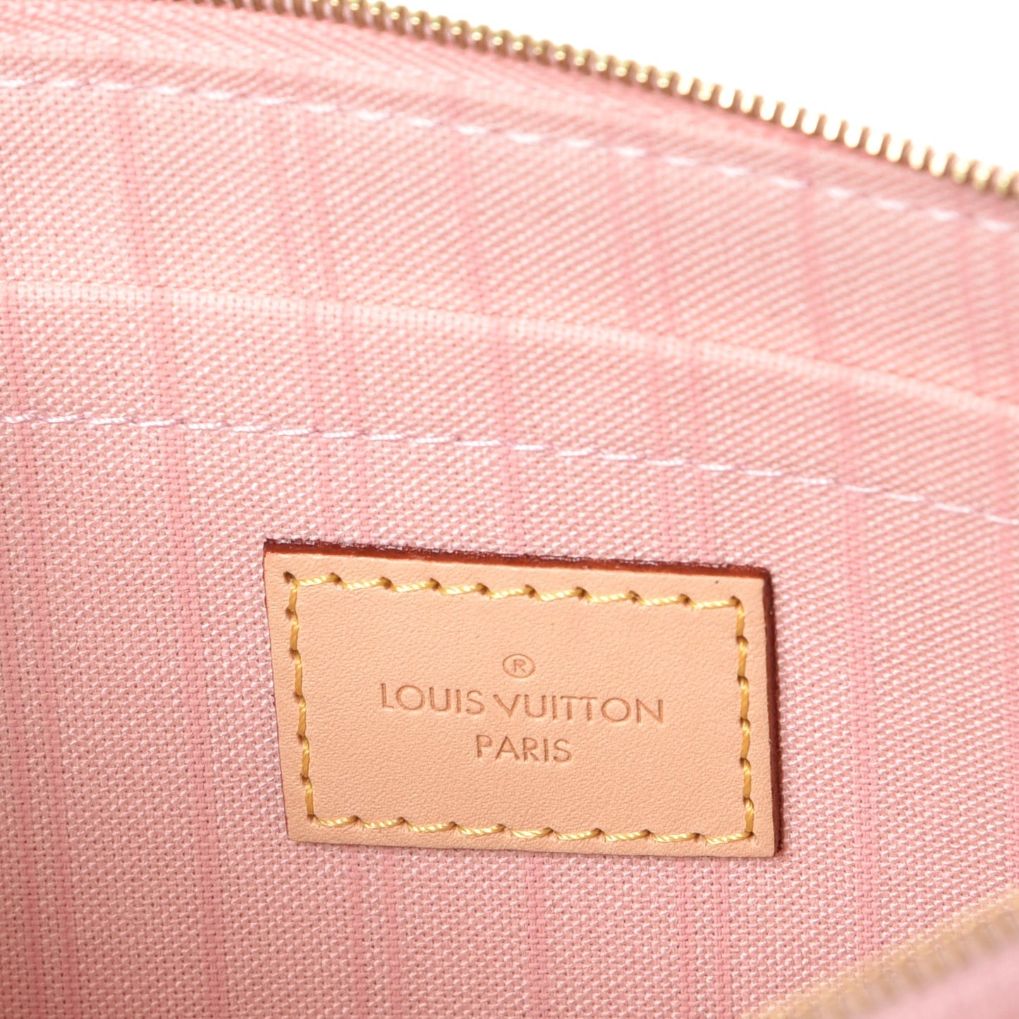 Damier Azur Neverfull MM GM Pochette Rose Ballerine