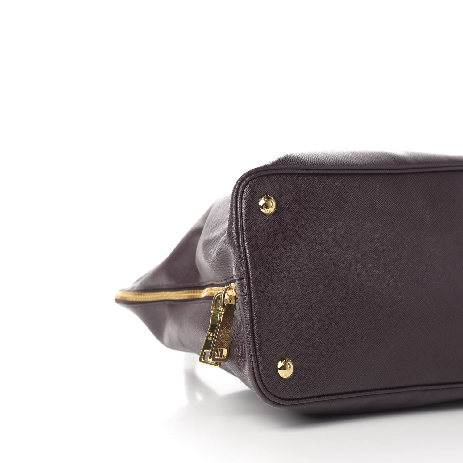 Prada Saffiano Lux Large Promenade Tote Bordeaux 8 of 11