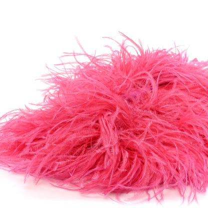Givenchy Ostrich Feather Mini Kenny Shoulder Bag Pink 10 of 11