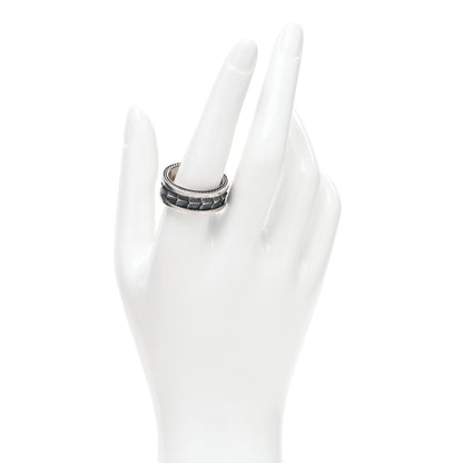 David Yurman Sterling Silver Armory Band Ring 61 9.5 2 of 5