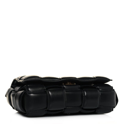 Bottega Veneta Nappa Maxi Intreccio Padded Cassette Crossbody Bag Black 4 of 11