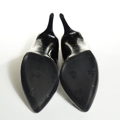 Louis Vuitton Patent Calfskin Oh Really Pumps 39 Black 5 of 8