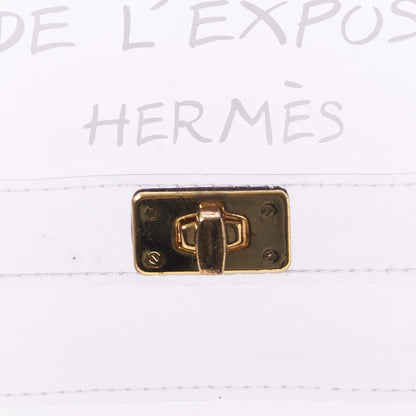 Hermes Vinyl Souvenir De L'Exposition Kelly Transparent 7 of 7