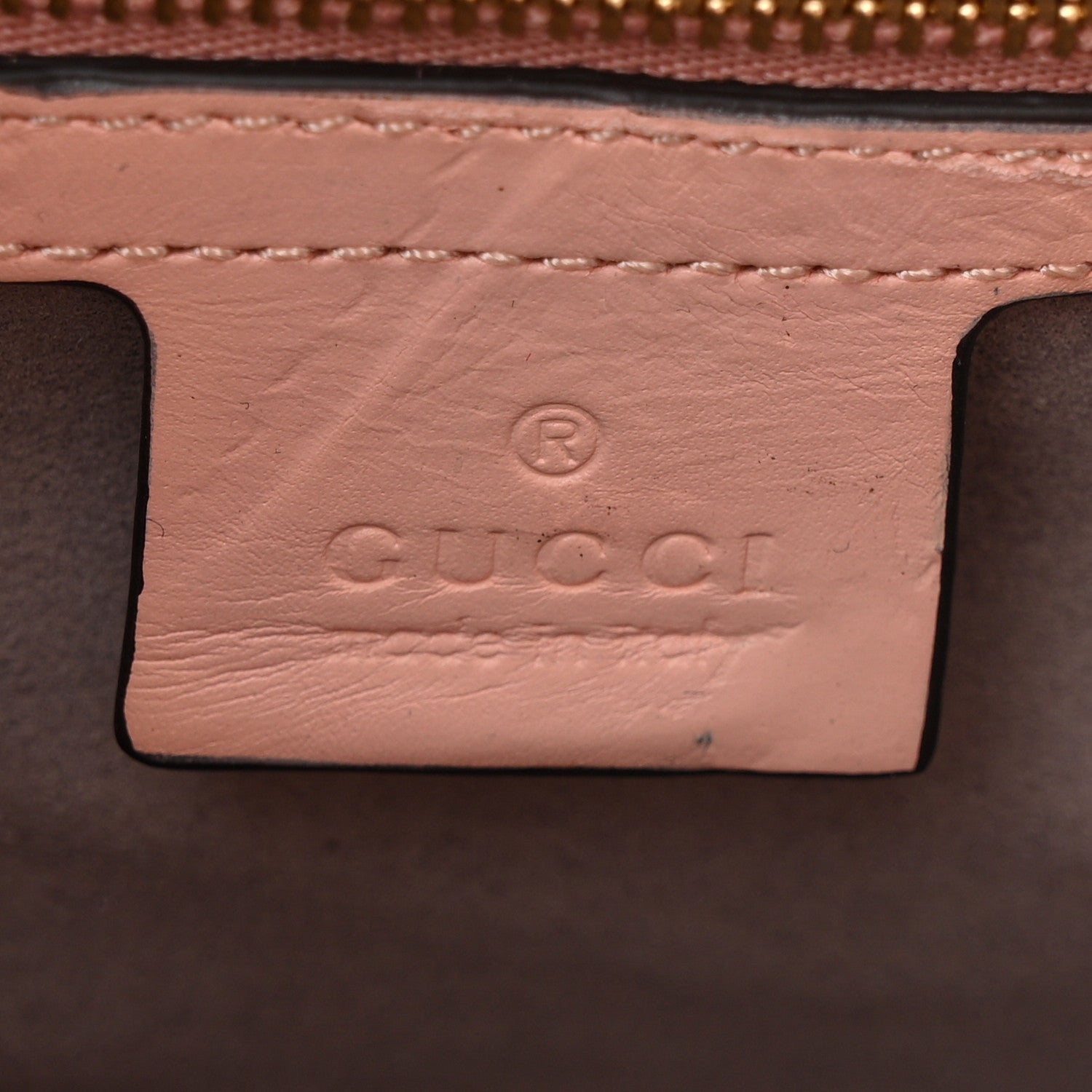 Gucci Nappa Bamboo Small Nymphaea Top Handle Bag  Perfect Pink 6 of 10