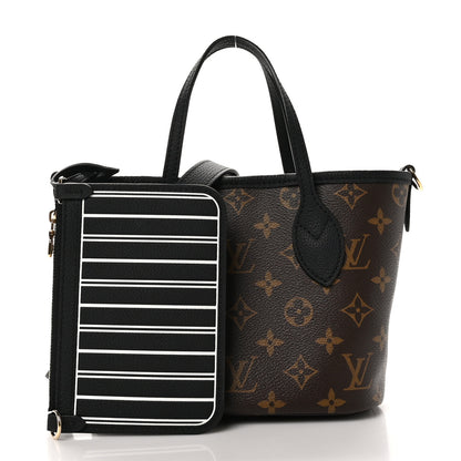 Louis Vuitton Monogram Neverfull Inside Out Bandouliere BB Black 4 of 16