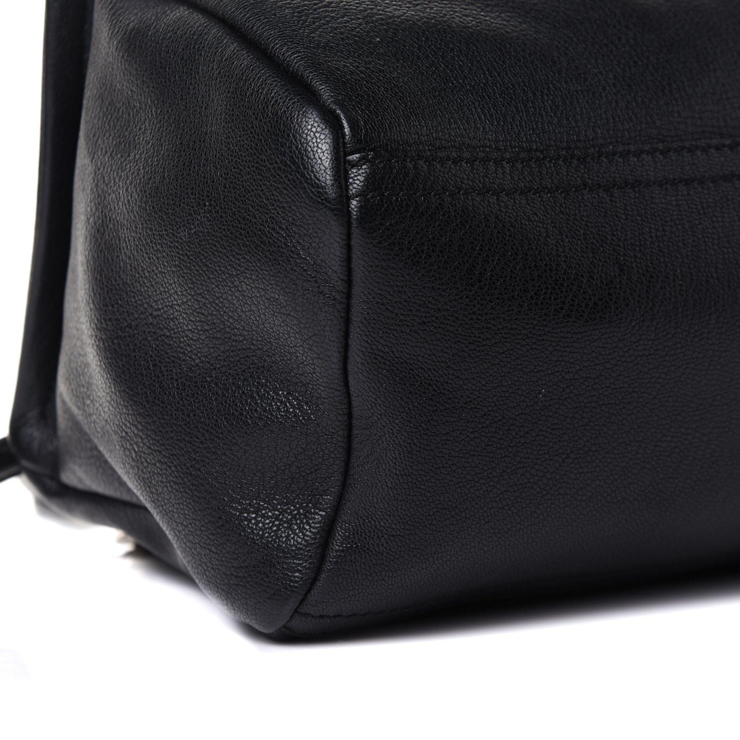 Sugar Goatskin Small Pandora Black