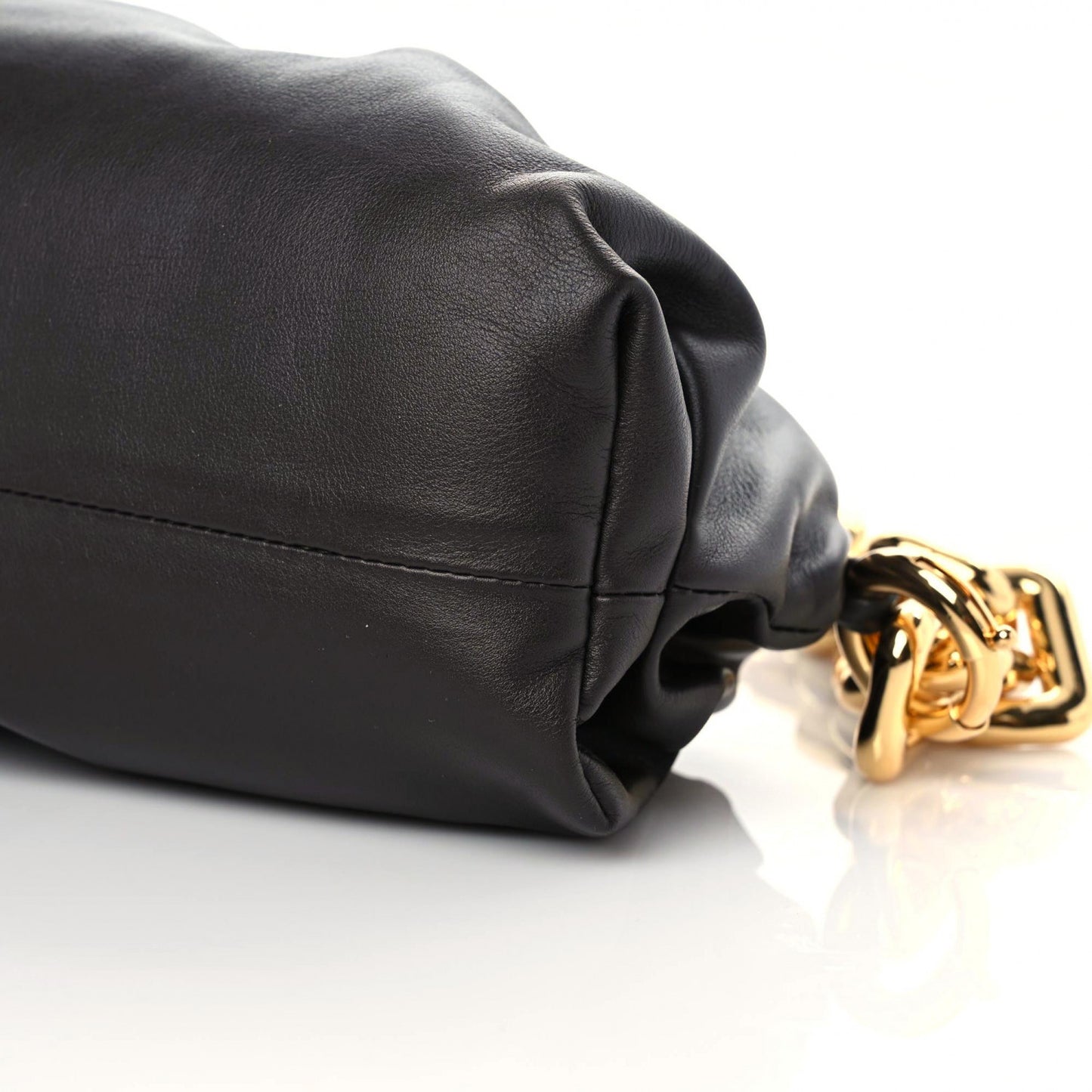 Calfskin The Pouch Chain Ebano