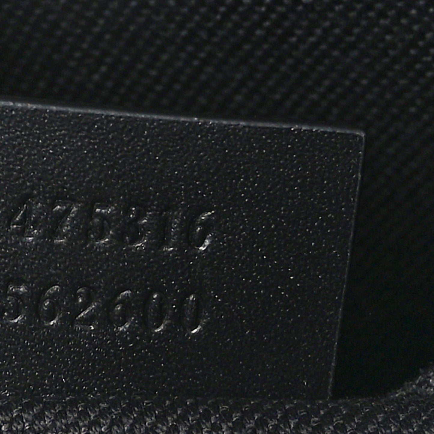 GG Supreme Monogram Selleria Calfskin Web New Web Cosmetic Case Black